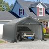 12x20 Carport Canopy, Heavy-Duty Waterproof Shelter, Reliable Protection for Vehicles