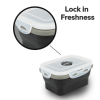 GLIDER LB Black Bento Premium Lunch Box & Food Storage Containers