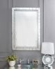 Nysa Mirrored & Faux Crystals Accent Mirror