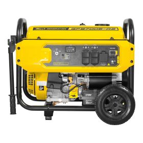Portable Generator, 9625W Peak Watt Home Generator, Backup Generators for Home with Foldable Handle, Electric Start, Gas Powered, CO Sensor, RV & Eme