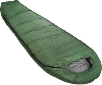 20Ã‚Â°F Cold Weather Mummy Sleeping Bag, 82 Inches x 33 Inches, Olive Green