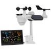 7-in-1 Wireless Weather Station, 7.5 in Color Display, Digital Weather Station Indoor Outdoor, for Temperature Humidity Wind Speed/Direction Rain UV,