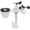 7-in-1 Wireless Weather Station, 7.5 in Color Display, Digital Weather Station Indoor Outdoor, for Temperature Humidity Wind Speed/Direction Rain UV,