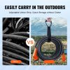 30 Feet RV Power Cord, 50 Amp, Heavy Duty STW 6/3 + 8/1 Generator Cord, NEMA 14-50P Male NEMA SS2-50R Female Plug, with LED Indicator Handle 15A Adap