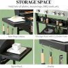 Outdoor burner, portable barbecue grill, barbecue grill, black