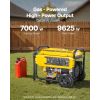 Portable Generator, 9625W Peak Watt Home Generator, Backup Generators for Home with Foldable Handle, Electric Start, Gas Powered, CO Sensor, RV & Eme