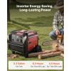 Inverter Generator, 10000W Peak Watt Quiet Inverter Generator, Remote Start Inverters Generators for Home Outdoor, Gas Powered, Stable Power, CO Sens