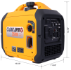 3500W Portable inverter Generator, gas powered, ultra-silent frequency conversion generator, EPA compliant with CO sensor, compact structure, light w