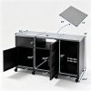 Bbq Grill with Removable Shelves 59 Inches X 26.5 X 35