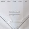 1 PC King/Cal King 100% Cotton Shell Comforter