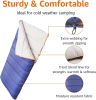 30Ã‚Â°F Cool Weather Sleeping Bag, 75 Inches x 33 Inches, Blue