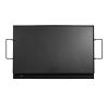 Carbon Steel Griddle, 24x16 inch Universal Flat Top Rectangular Plate, Gas Grill Griddle for BBQ Grill, Teppanyaki, Portable Family Cookware with Han