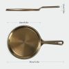 HAWOK Smooth Cast Iron pizza pan Skillet