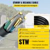 50 FT 30 Amp Generator Extension Cord SJTW 10 AWG 4 Prong, NEMA L14-30P 125/250V Heavy Duty Generator Power Cord with Twist Lock Connector