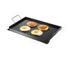 Carbon Steel Griddle, 24x16 inch Universal Flat Top Rectangular Plate, Gas Grill Griddle for BBQ Grill, Teppanyaki, Portable Family Cookware with Han