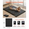 Japanese Tatami Mat, Full Size Foldable Japanese Tatami Mattress, Futon Mattress with Storage Bag & Fastener, 9-Layer Floor Mat for Sleeping, Dormito
