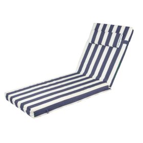 Outdoor Chaise Lounge Cushion, 72 In. X 21 In. X 3 In. Waterproof Fade-Resistant Patio Chair Pad For Pool Beach (Option: Default)