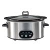 6/8 Quart Slow Cooker with 3 Cooking Settings, Non-Stick Ceramic Inner Pot, Dishwasher-Safe Lid, Multi-Functional Slow Cooker for Soups, Stews, Roast