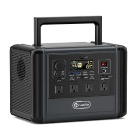 FF Flashfish 1200W Portable Power Station, 968Wh LiFePO4 High-capacity Solar Generator, Power Battery Backup With 4*AC Outputs And 6*USB Outputs, Sui (Output: 1200W Solar Generator)