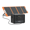 FF Flashfish 1200W Portable Power Station, 968Wh LiFePO4 High-capacity Solar Generator, Power Battery Backup With 4*AC Outputs And 6*USB Outputs, Sui