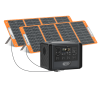 FF Flashfish 1200W Portable Power Station, 968Wh LiFePO4 High-capacity Solar Generator, Power Battery Backup With 4*AC Outputs And 6*USB Outputs, Sui