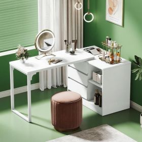 Makeup Vanity (Color: White)
