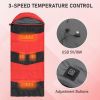 Lightweight Sleeping Bag with USB Powered Heating Pads for Hiking