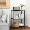 450 lbs Wire Storage Shelving 3-Tier Utility Shelving Unit Steel Organizer Wire Rack for Home,Kitchen,Office,Chrome(11.8" D x 17.7" W x 26.3" H)