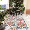 Kitchen Rug Sets 3 Piece with Runner Non Slip Kitchen Rugs and Mats Washable Kitchen Mats for Floor Thick Kitchen Floor Mat Carpet Runner Rugs for Ha