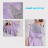 Premium Cotton Summer Comforter - Ultra-Soft All-Season Lightweight Bedding for Throw/Queen/King Size, Breathable Air Conditioning Quilt with Crafted