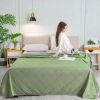 Premium Cotton Summer Comforter - Ultra-Soft All-Season Lightweight Bedding for Throw/Queen/King Size, Breathable Air Conditioning Quilt with Crafted