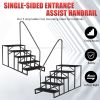 Hot Tub Steps Outdoor, RV Steps with Handrail, Portable RV Stairs 2/3/4/5 Step, Heavy Duty Truck Camper Steps Ladders for Travel Trailers, 5th Wheel,