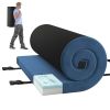 Indoor Outdoor Sleeping Mat with High Density Foam Cushion and Carrying Bag for Camping, Picnic, Traveling, Hiking, Home, Etc