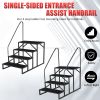 Hot Tub Steps Outdoor, RV Steps with Handrail, Portable RV Stairs 2/3/4/5 Step, Heavy Duty Truck Camper Steps Ladders for Travel Trailers, 5th Wheel,