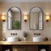Bathroom Wall Mirror, Metal Frame Vanity Mirror for Bedroom, Entryway, Living Room