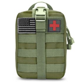 Tactical First Aid Bag Ifak Pouch (Product Color: Army Green)