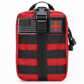 Tactical First Aid Bag Ifak Pouch (Product Color: Red)