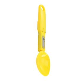 Kitchen Scale Measuring Spoon Scale Compact Food Weighing Scale For Dry And Wet Ingredients (Option: Yellow)